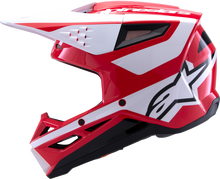 ALPINESTARS SM3 Helmet - Heat - Gloss Red/White/Black - 2XL 8301026-3126-XXL