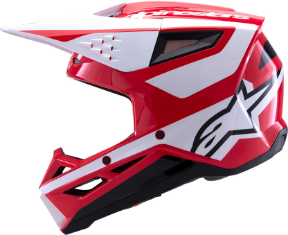 ALPINESTARS SM3 Helmet - Heat - Gloss Red/White/Black - 2XL 8301026-3126-XXL