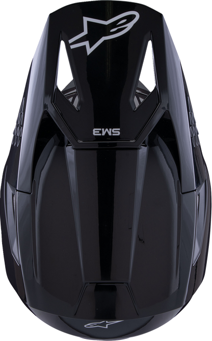 ALPINESTARS SM3 Helmet - Solid - Gloss Black - 2XL 8300326-1180-XXL