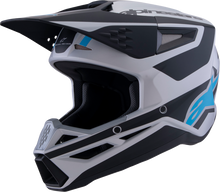 ALPINESTARS SM3 Helmet - Heat - Matte Silver/Blue/Black - XS 8301026-1949-XS