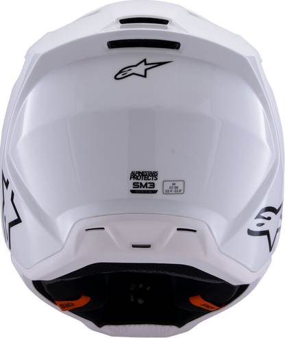 ALPINESTARS SM3 Helmet - Solid - Gloss White - Large 8300326-2180-L
