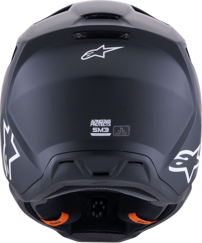 ALPINESTARS SM3 Helmet - Solid - Matte Black - Small 8300326-110-S