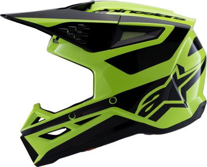ALPINESTARS SM3 Helmet - Heat - Gloss Yellow Fluo/Black - 2XL 8301026-5011-XXL