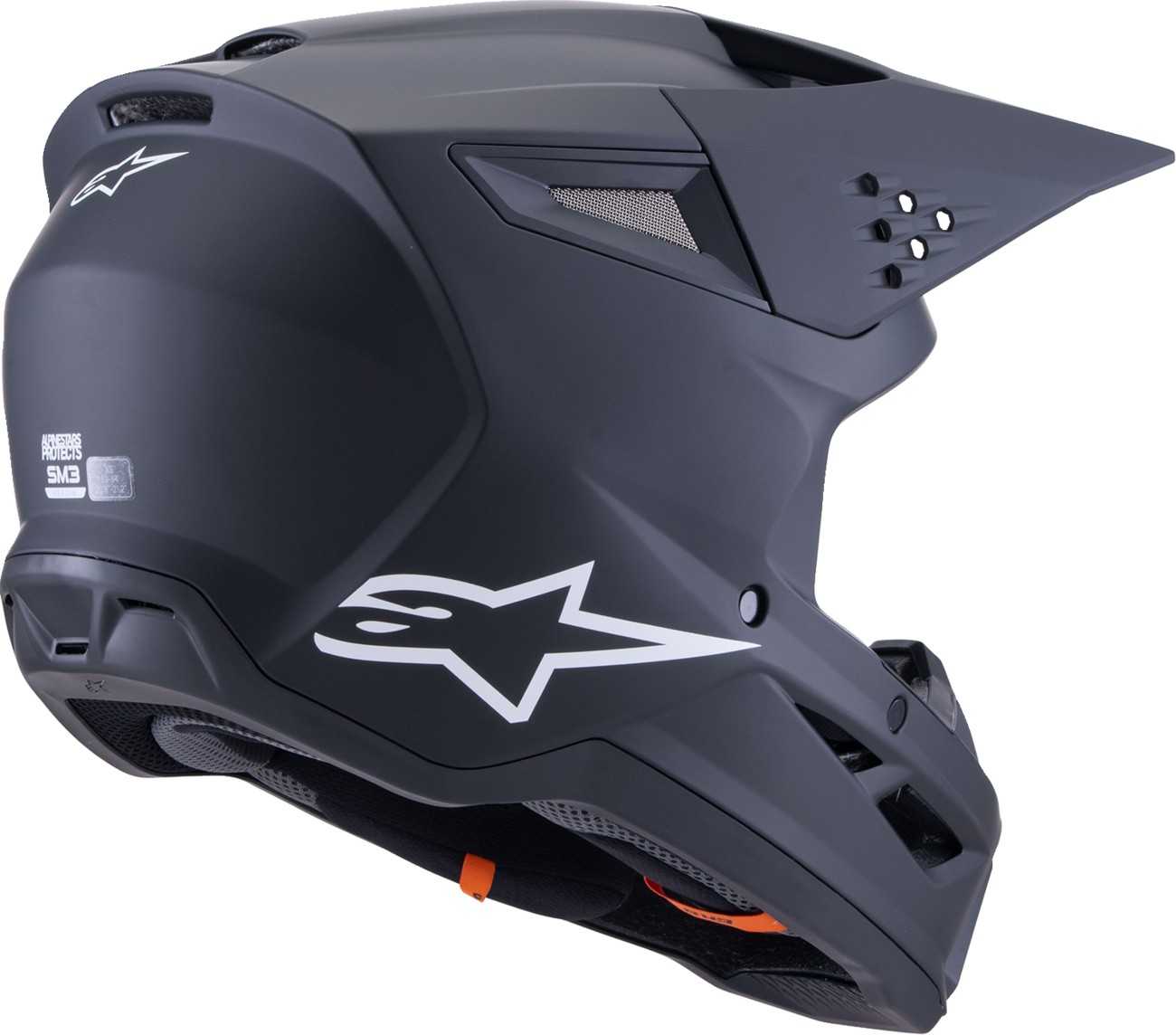 ALPINESTARS SM3 Helmet - Solid - Matte Black - 2XL 8300326-110-XXL