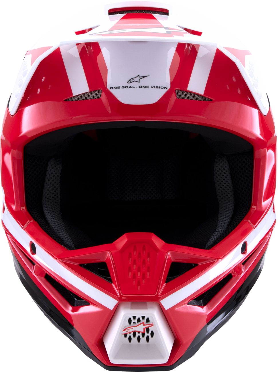 ALPINESTARS SM3 Helmet - Heat - Gloss Red/White/Black - Medium 8301026-3126-M