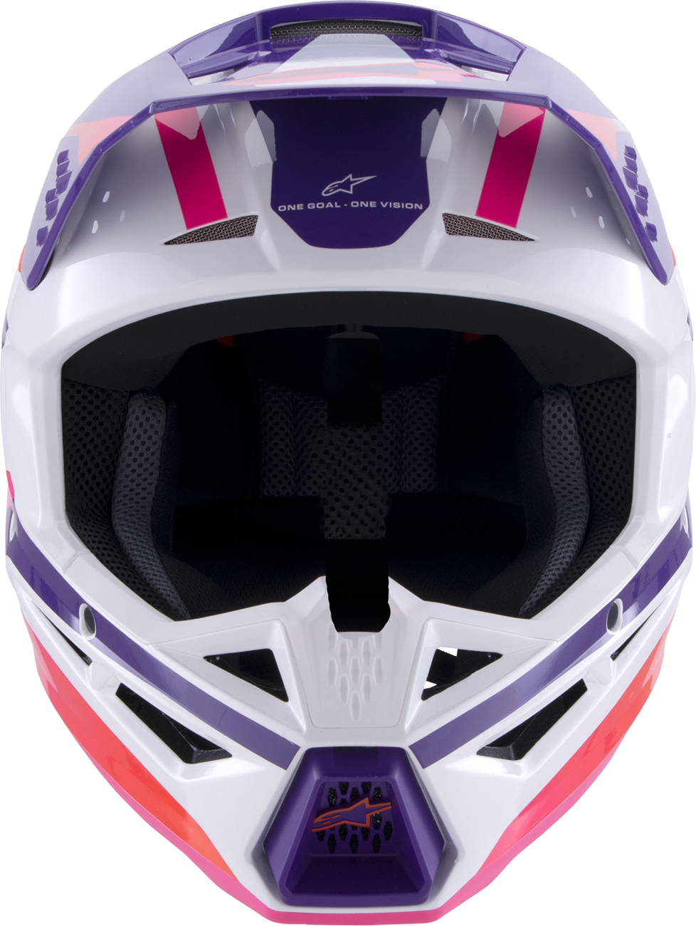 ALPINESTARS SM3 Helmet - Heat - Gloss White/Purple/Pink - 2XL 8301026-2052-XXL
