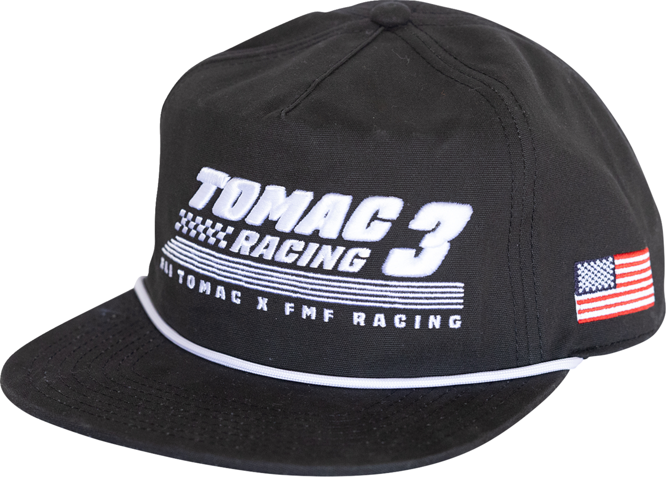 FMF ET3 Trackside Hat - Black SP25196912BLK