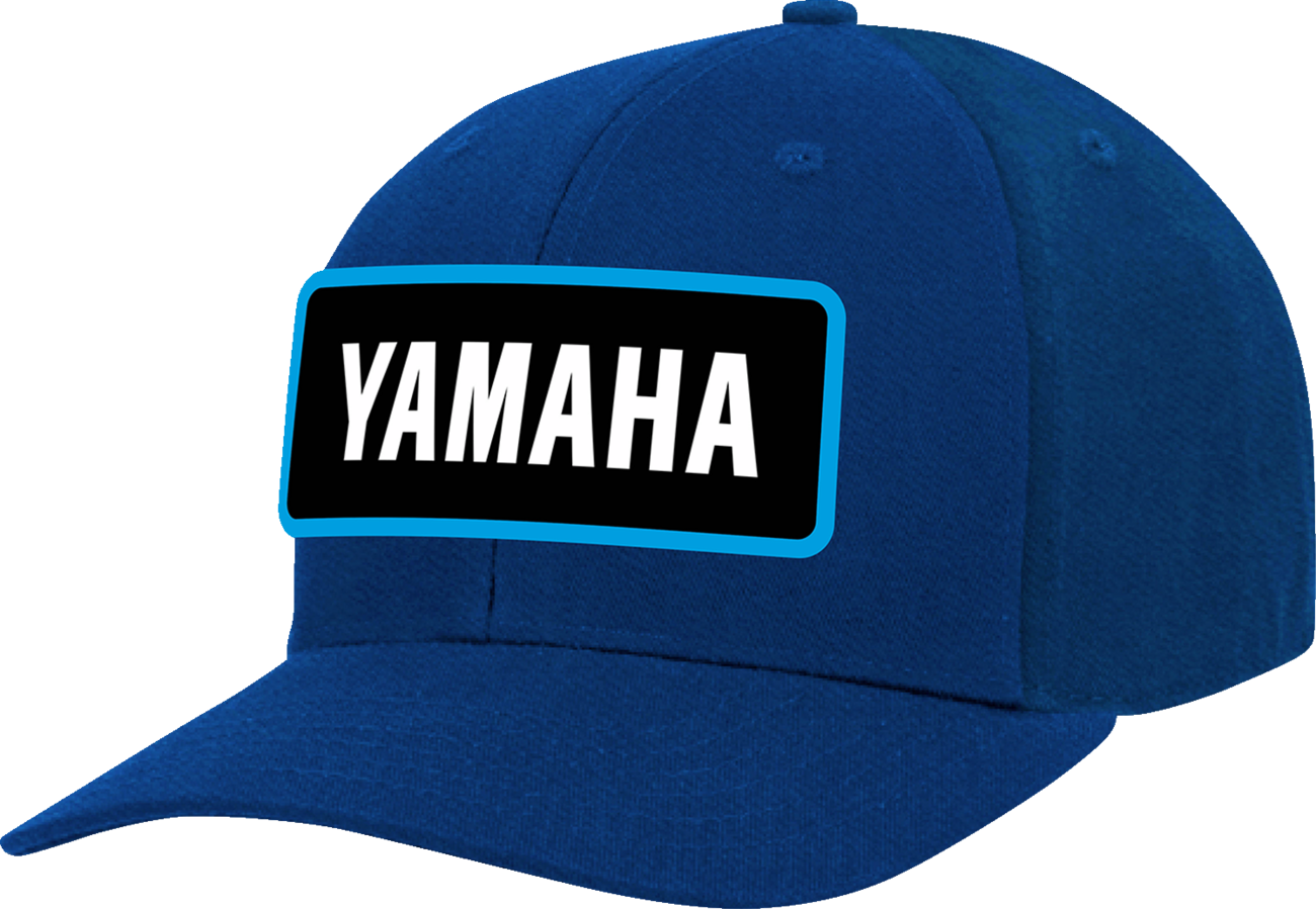 YAMAHA APPAREL Yamaha Racing Hat - Checker - Blue LEM25-H46