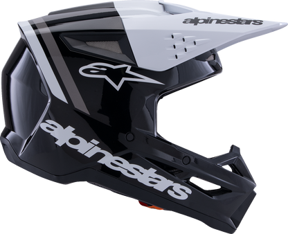 ALPINESTARS SM3 Helmet - Radium - Gloss Black/White/Gray - XS 8300826-1546-XS