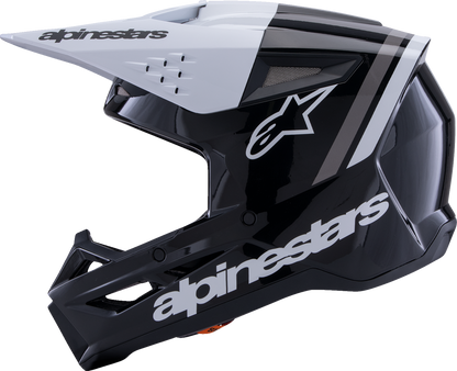 ALPINESTARS SM3 Helmet - Radium - Gloss Black/White/Gray - XL 8300826-1546-XL