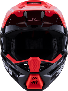ALPINESTARS SM3 Helmet - Radium - Gloss Black/Red Fluo/White - XL 8300826-1553-XL