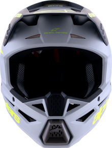 ALPINESTARS SM3 Helmet - Radium - Matte Gray/Black/Yellow Fluo - Small 8300826-9510-S