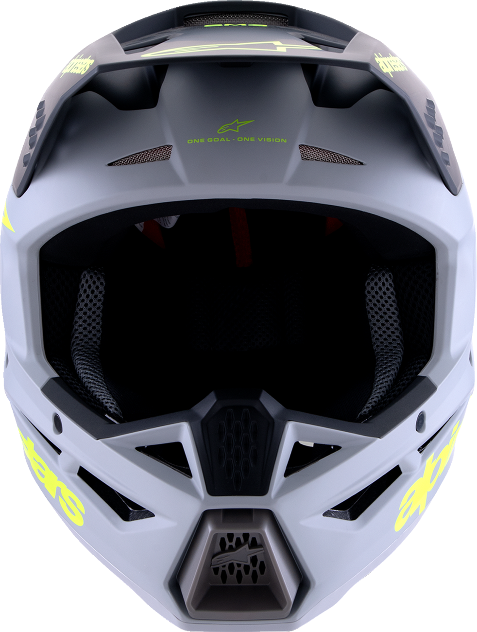 ALPINESTARS SM3 Helmet - Radium - Matte Gray/Black/Yellow Fluo - XL 8300826-9510-XL