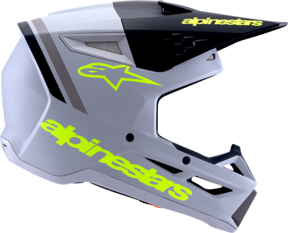 ALPINESTARS SM3 Helmet - Radium - Matte Gray/Black/Yellow Fluo - XL 8300826-9510-XL
