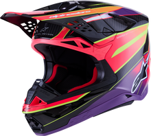 ALPINESTARS Supertech M10 Helmet - MIPS® - Era - Gloss Pink/Violet/Yellow Fluo - 2XL 8301223-3145-XXL
