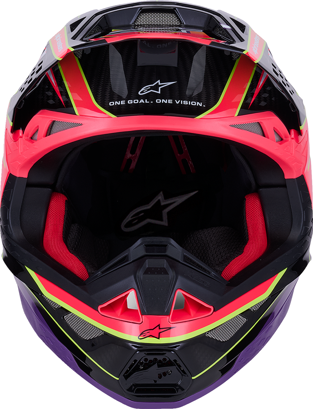 ALPINESTARS Supertech M10 Helmet - MIPS® - Era - Gloss Pink/Violet/Yellow Fluo - 2XL 8301223-3145-XXL