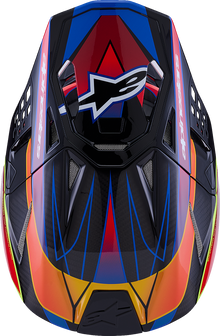 ALPINESTARS Supertech M10 Helmet - MIPS® - Era - Gloss Blue/Red/Yellow Fluo - XS 8301223-7356-XS
