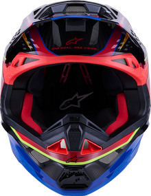 ALPINESTARS Supertech M10 Helmet - MIPS® - Era - Gloss Blue/Red/Yellow Fluo - XL 8301223-7356-XL