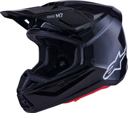 ALPINESTARS SM7 Helmet - Solid - Gloss Black - Large 8301426-1180-L