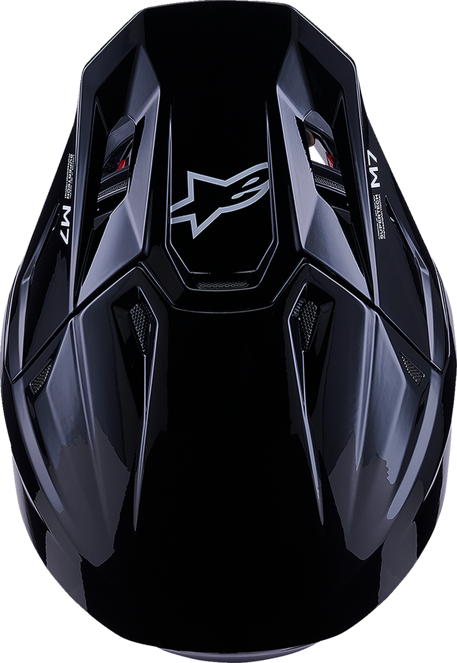 ALPINESTARS SM7 Helmet - Solid - Gloss Black - Large 8301426-1180-L