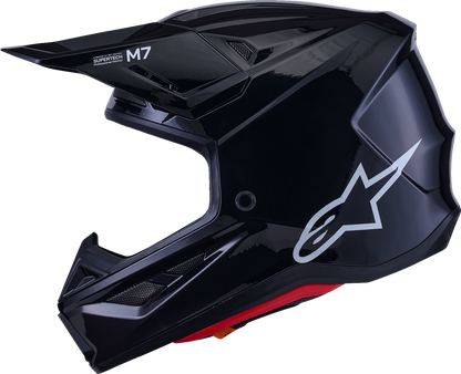 ALPINESTARS SM7 Helmet - Solid - Gloss Black - XL 8301426-1180-XL