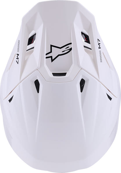 ALPINESTARS SM7 Helmet - Solid - Gloss White - XS 8301426-2180-XS