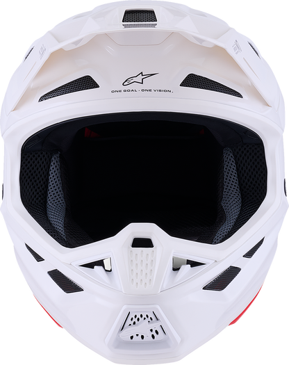 ALPINESTARS SM7 Helmet - Solid - Gloss White - Medium 8301426-2180-M
