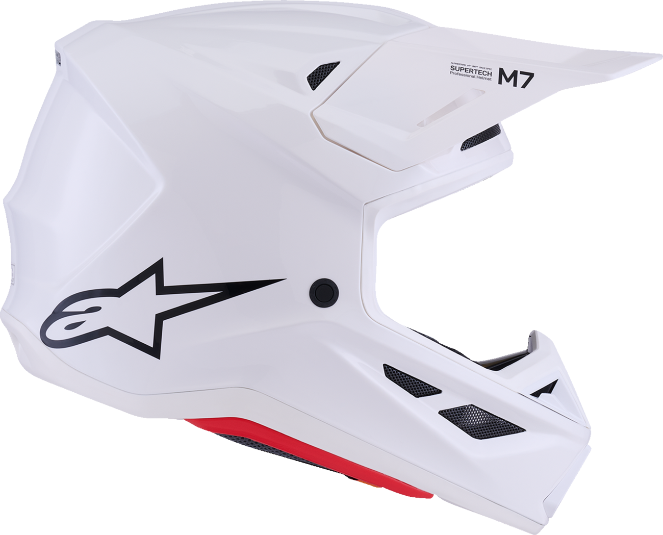ALPINESTARS SM7 Helmet - Solid - Gloss White - Large 8301426-2180-L