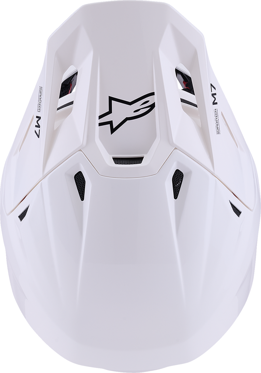 ALPINESTARS SM7 Helmet - Solid - Gloss White - Large 8301426-2180-L