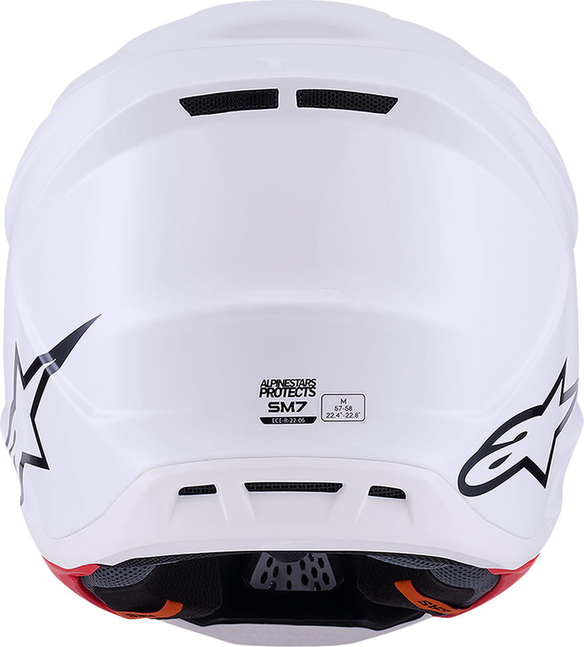 ALPINESTARS SM7 Helmet - Solid - Gloss White - XL 8301426-2180-XL