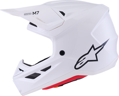 ALPINESTARS SM7 Helmet - Solid - Gloss White - XL 8301426-2180-XL