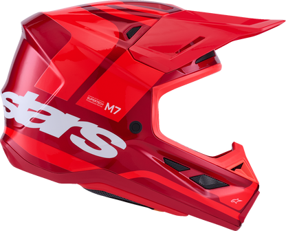 ALPINESTARS SM7 Helmet - Core - Gloss Red - XS 8301826-3127-XS