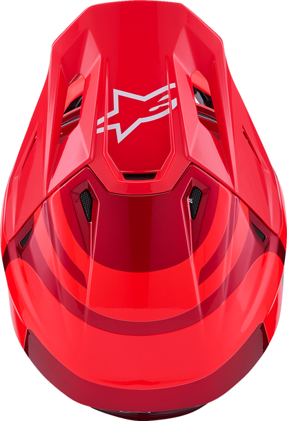 ALPINESTARS SM7 Helmet - Core - Gloss Red - Medium 8301826-3127-M