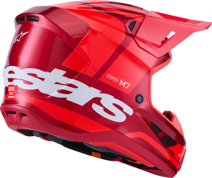 ALPINESTARS SM7 Helmet - Core - Gloss Red - 2XL 8301826-3127-XXL