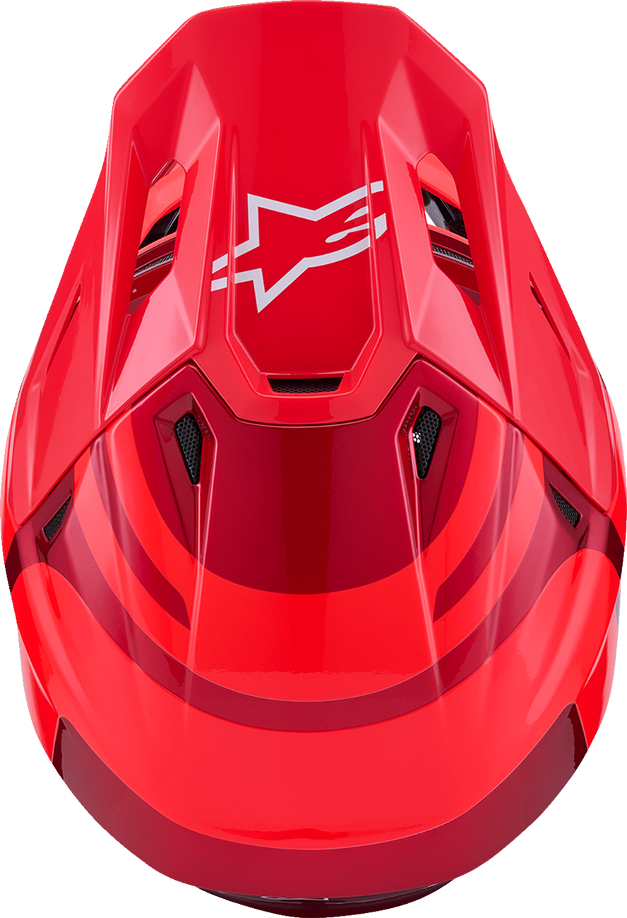ALPINESTARS SM7 Helmet - Core - Gloss Red - Small 8301826-3127-S
