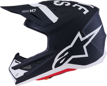 ALPINESTARS SM7 Helmet - Dasher - Matte Black/White - XS 8302226-1121-XS