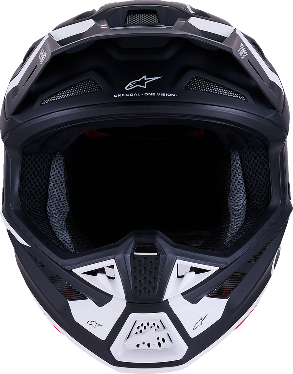 ALPINESTARS SM7 Helmet - Dasher - Matte Black/White - XL 8302226-1121-XL