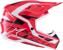 ALPINESTARS SM7 Helmet - Deed - Gloss Red/Black/White - XS 8302426-3139-XS