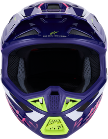ALPINESTARS SM7 Helmet - Deed - Gloss Purple/Pink - XS 8302426-3142-XS
