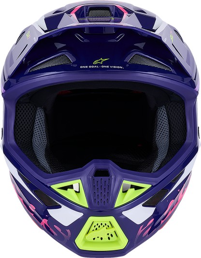 ALPINESTARS SM7 Helmet - Deed - Gloss Purple/Pink - XS 8302426-3142-XS