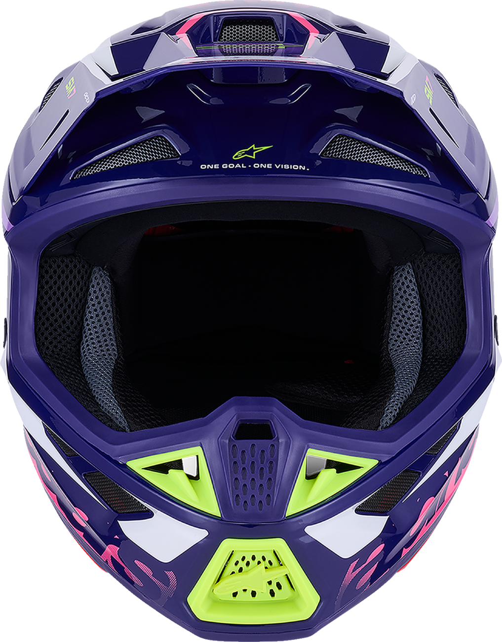 ALPINESTARS SM7 Helmet - Deed - Gloss Purple/Pink - Small 8302426-3142-S