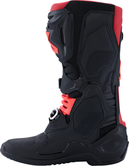 ALPINESTARS Tech 10 Boots - Black/Red - US 8 / EU 42 2010020-13-8