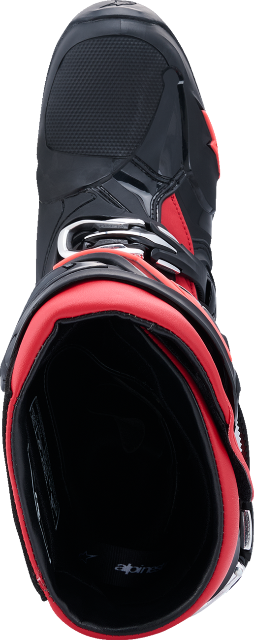 ALPINESTARS Tech 10 Boots - Black/Red - US 8 / EU 42 2010020-13-8