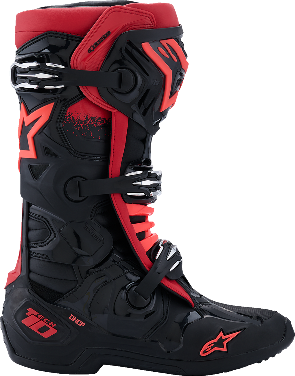 ALPINESTARS Tech 10 Boots - Black/Red - US 13 / EU 48 2010020-13-13
