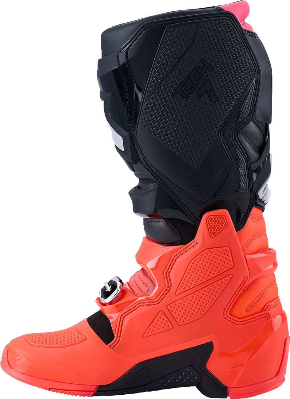 ALPINESTARS Tech 7 Boots - Black/Fluorescent Red/Fluorescent Pink - US 14 / EU 49.5 2012025-1576-14
