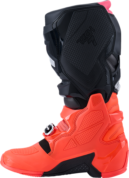ALPINESTARS Tech 7 Boots - Black/Fluorescent Red/Fluorescent Pink - US 9 / EU 43 2012025-1576-9