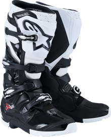 ALPINESTARS Tech 7 Enduro Boots - Black/White - US 14 2010426-12-14