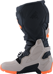 ALPINESTARS Tech 7 Enduro Boots - Black/Warm Gray/Fluorescent Orange - US 9 2010426-1562-9
