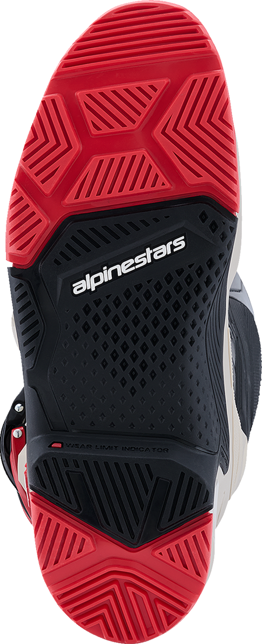 ALPINESTARS Tech 7 Enduro Boots - Black/Light Gray/Bright Red - US 9 2010426-1903-9
