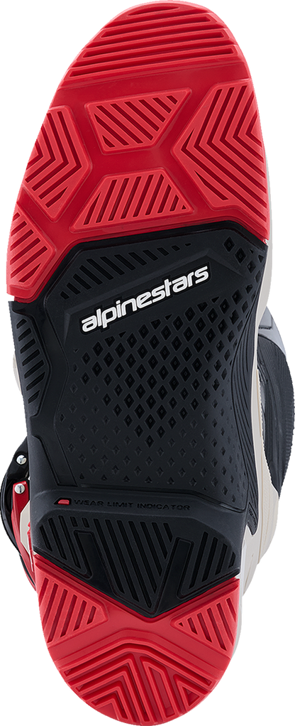 ALPINESTARS Tech 7 Enduro Boots - Black/Light Gray/Bright Red - US 9 2010426-1903-9